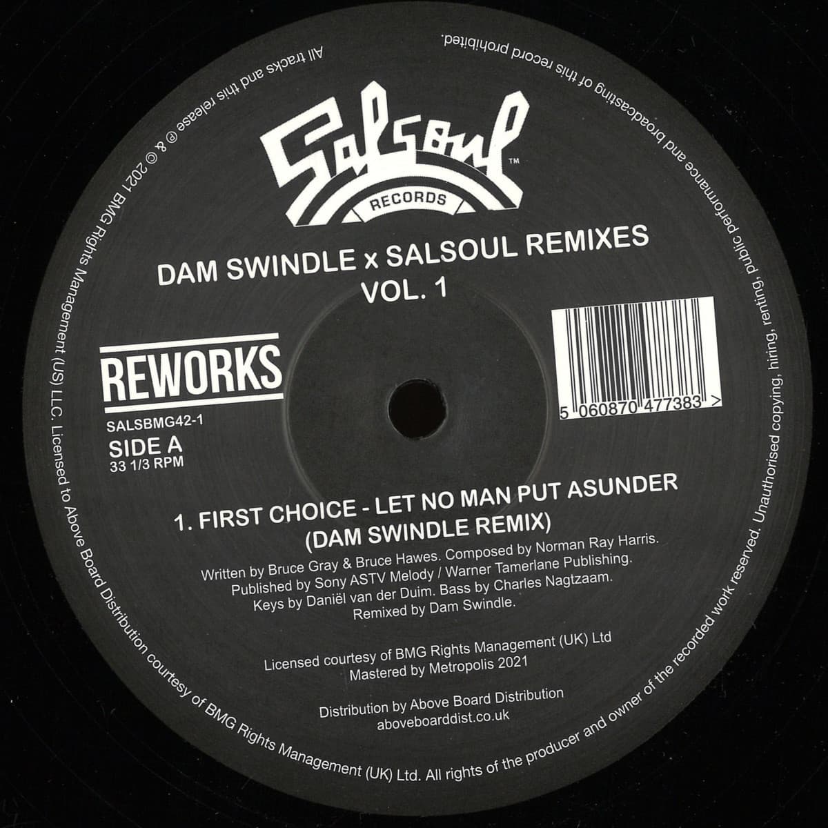 Dam Swindle x Salsoul Remixes Vol. 1