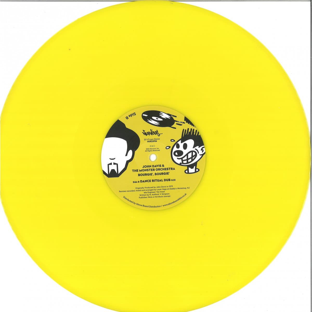 Bourgie, Bourgie (Louie Vega Remixes) (Yellow Vinyl Repress)