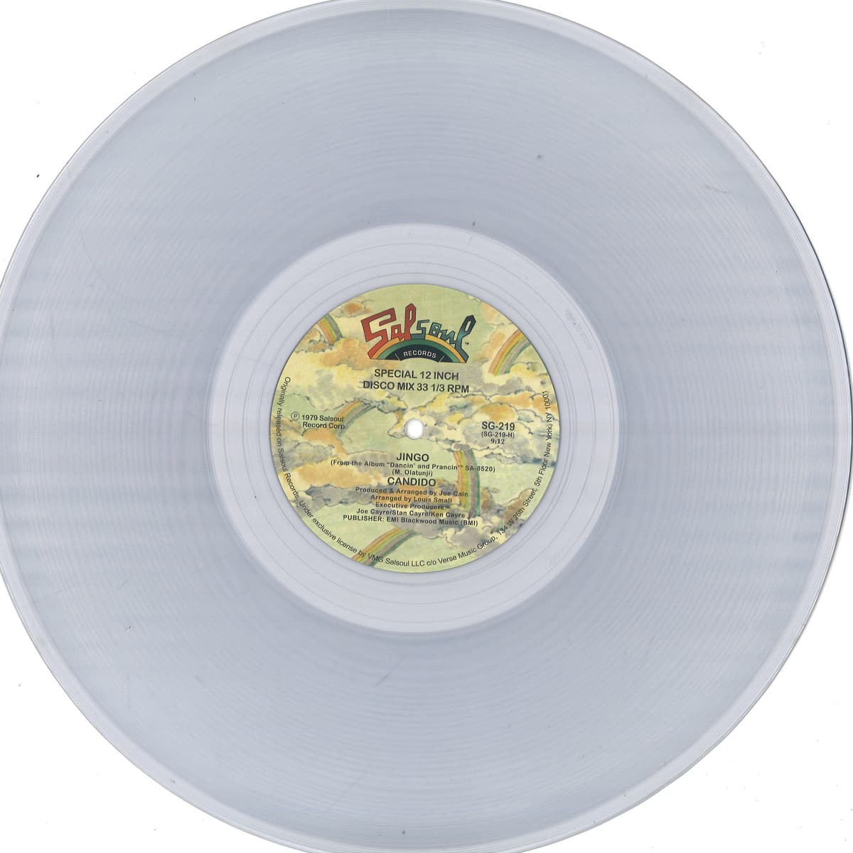 Jingo / Thousand Finger Man (Transparent Vinyl Repress)