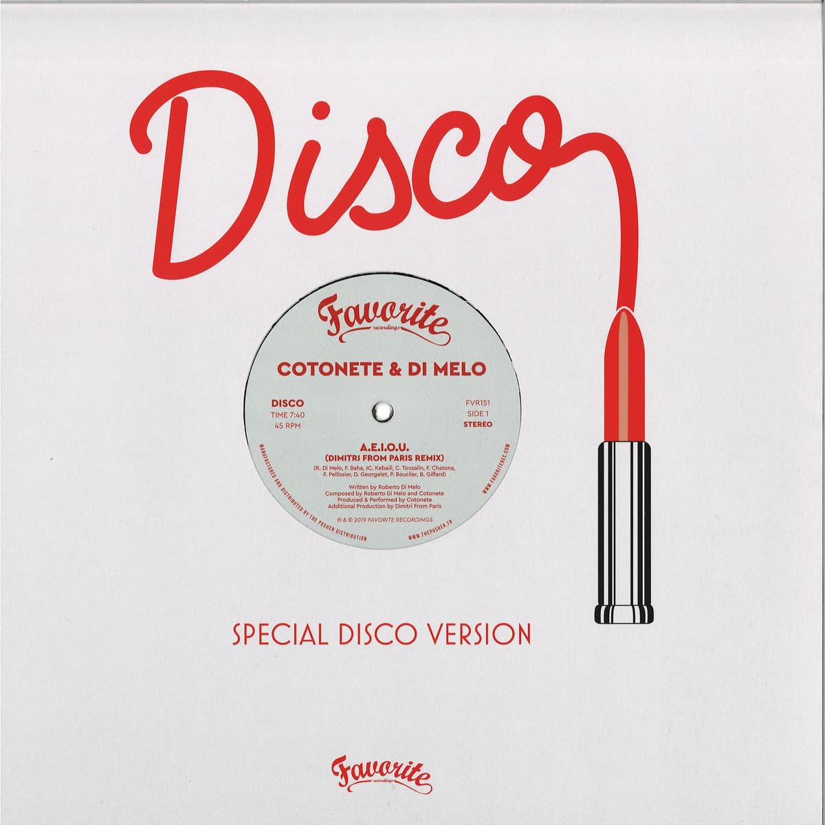 A.E.I.O.U. (Dimitri From Paris Remixes)