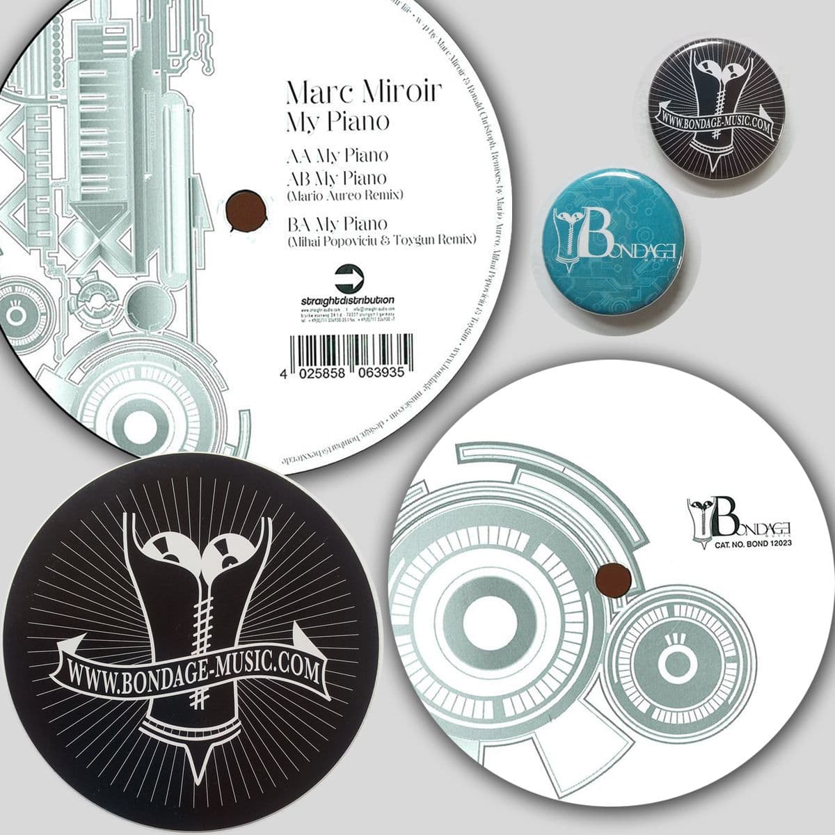 My Piano Ltd Edition (button+sticker)