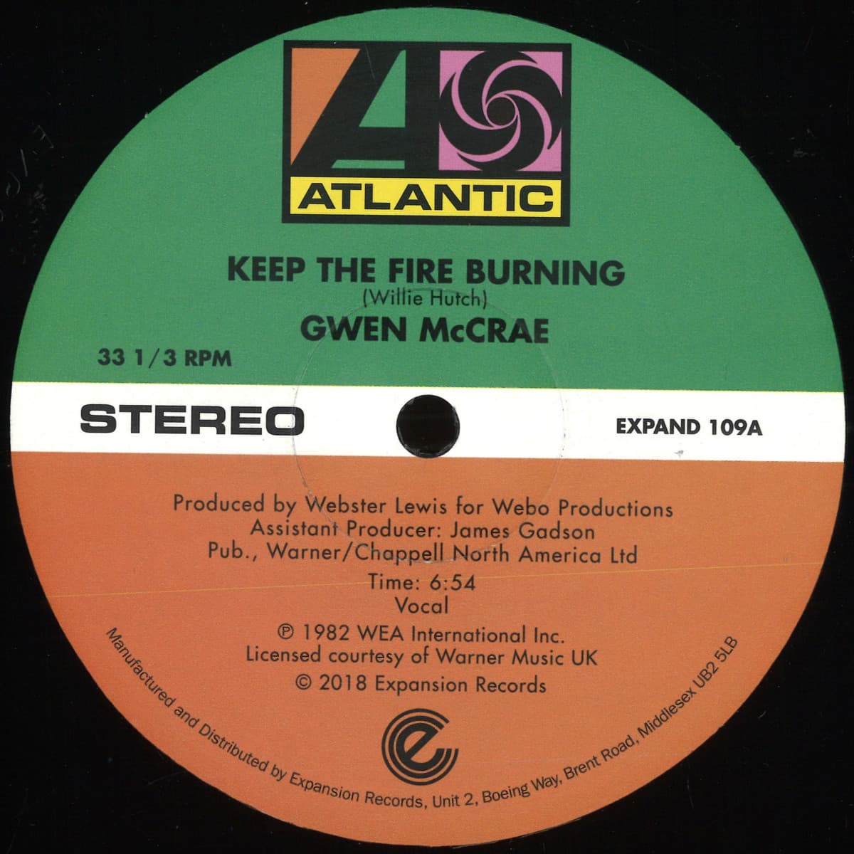 Keep The Fire Burning / Funky Sensation