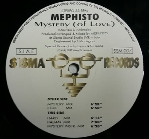Mystery (Of Love)