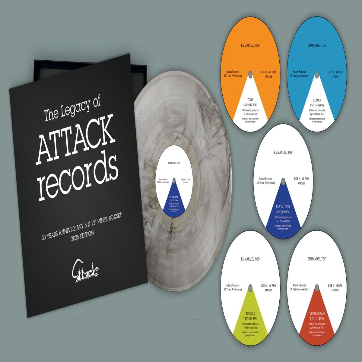 The Legacy of Attack Records (2025 Edition) (Boxset)