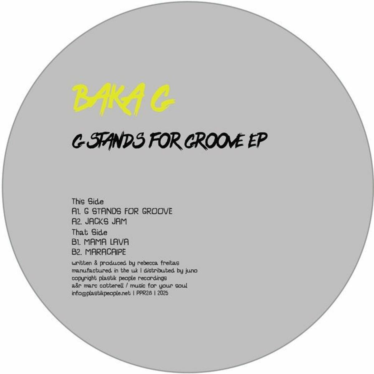 G Stands For Groove EP