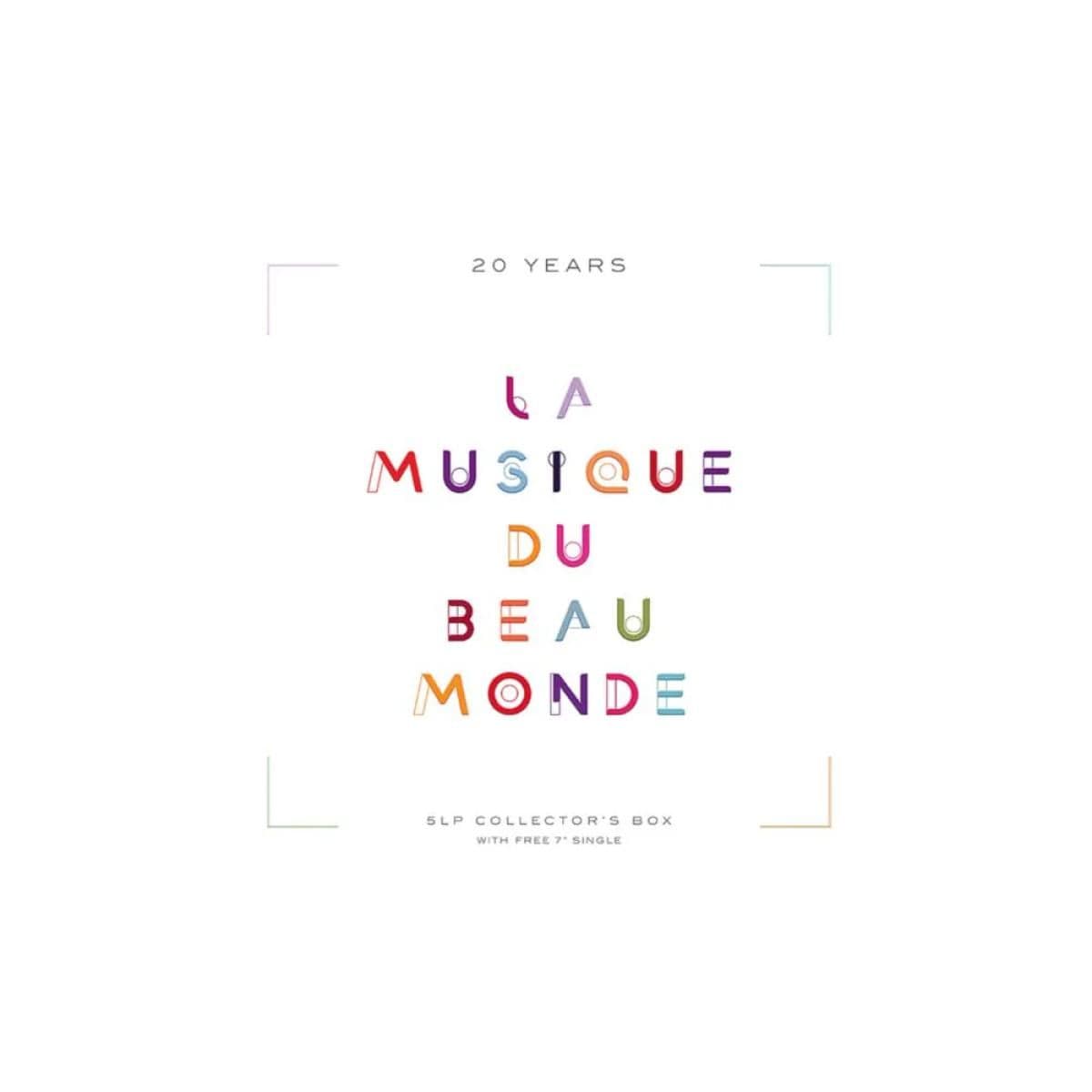 20 YEARS LA MUSIQUE DU BEAU MONDE BOX (12"+7") BOXSET