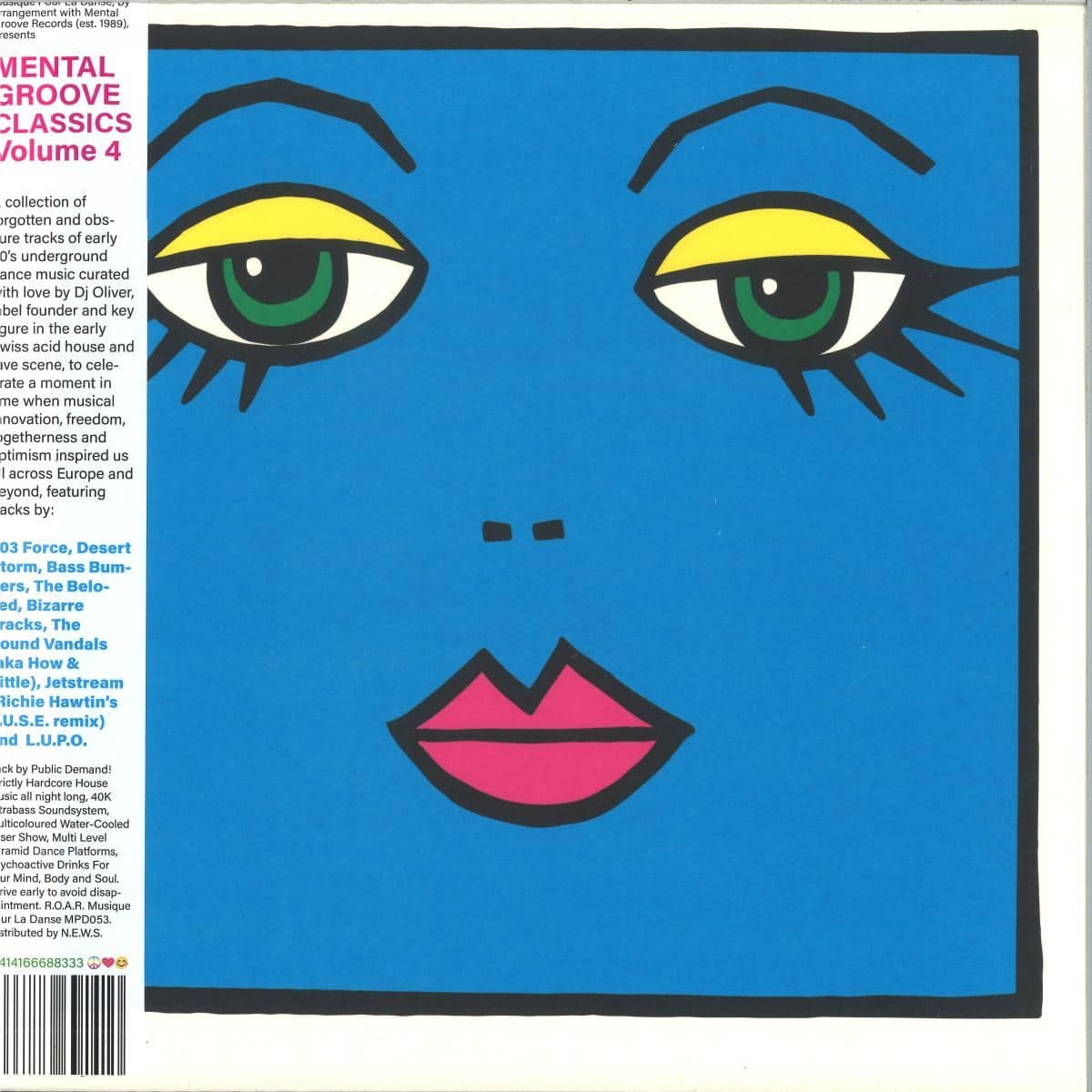 MENTAL GROOVE CLASSICS VOL. 4 LP 2x12"