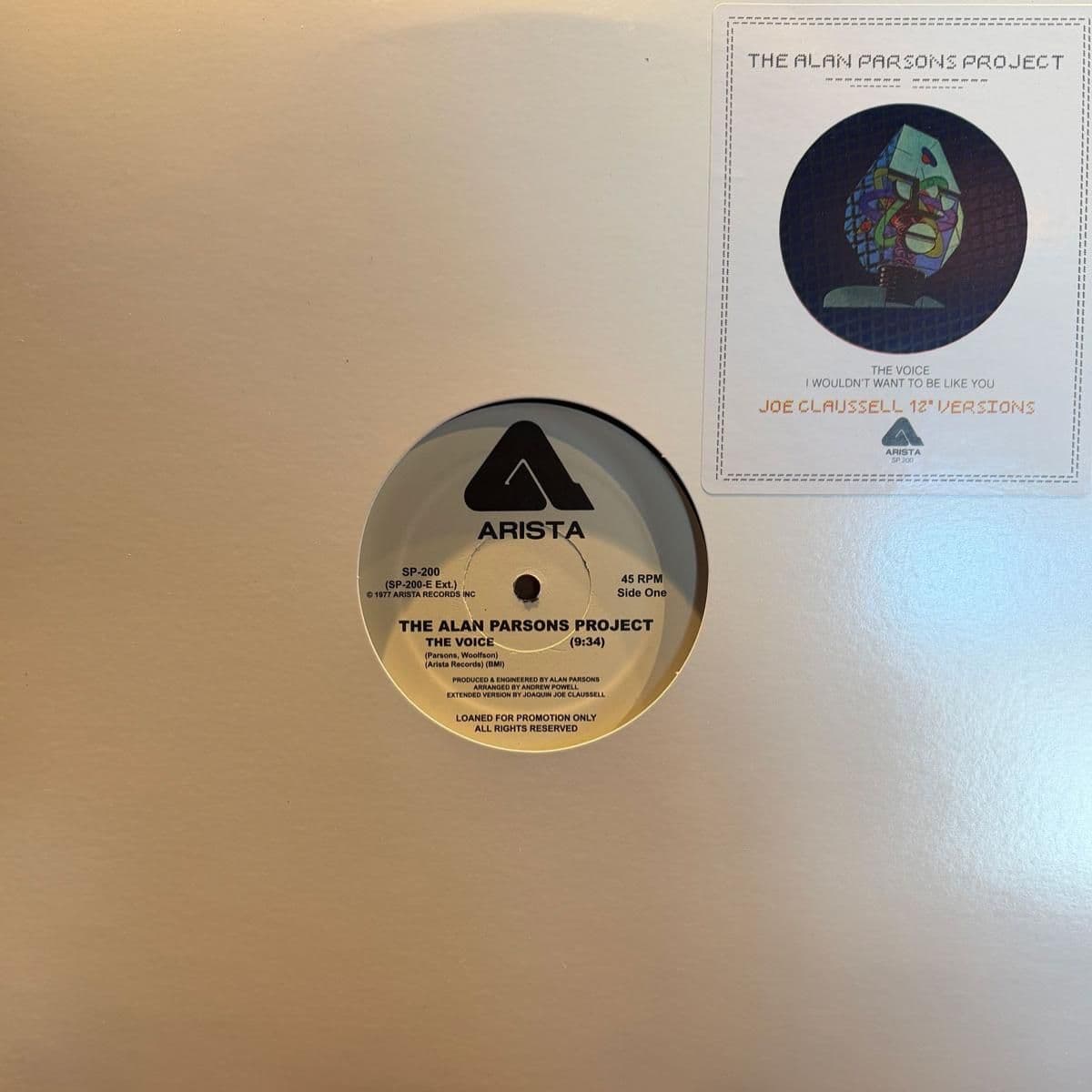 The Voice / I Wouldn’t Want To Be Like You (Joe Claussell Mixes)