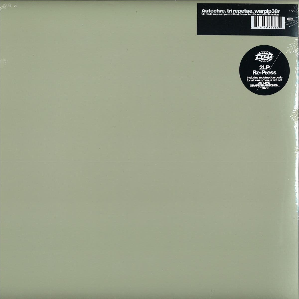 Tri Repetae LP 2x12"