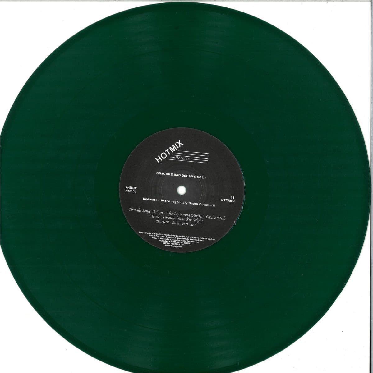 Obscure Bad Dreams Vol. 1 - Dedicated To The Legendary Sauro Cosimetti