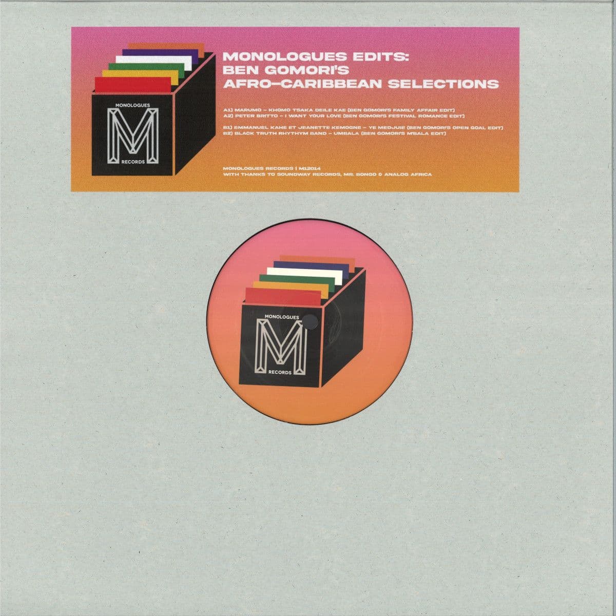 Monologues Edits: Ben Gomori's Afro-Caribbean Selections