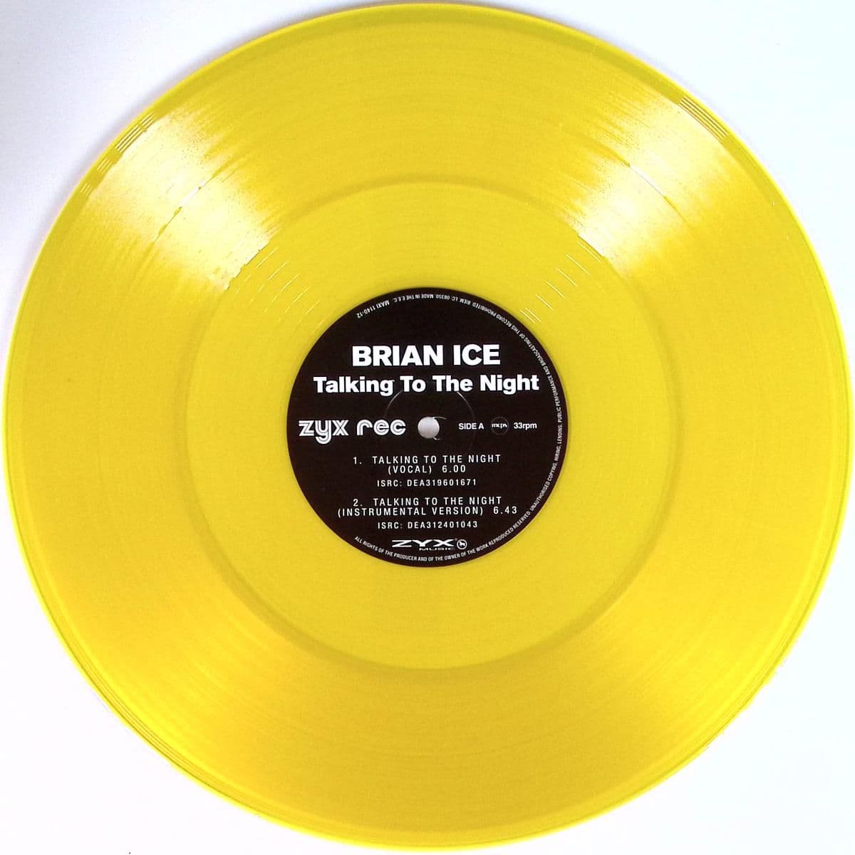 Talking To The Night LP