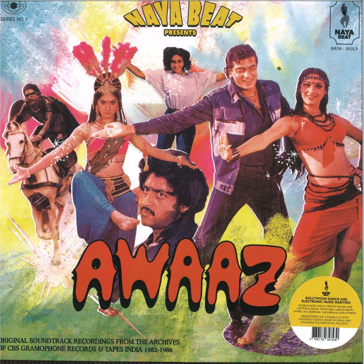 AWAAZ (Original Soundtracks Recordings From The Archives of CBS Gramophone Records & Tapes India 198