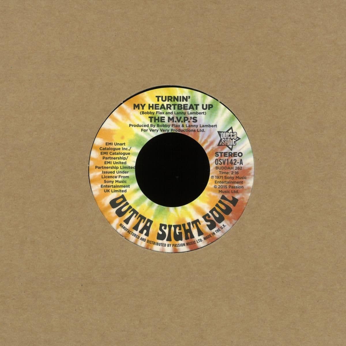 Turnine My Heartbeat Up (stereo) / (mono)