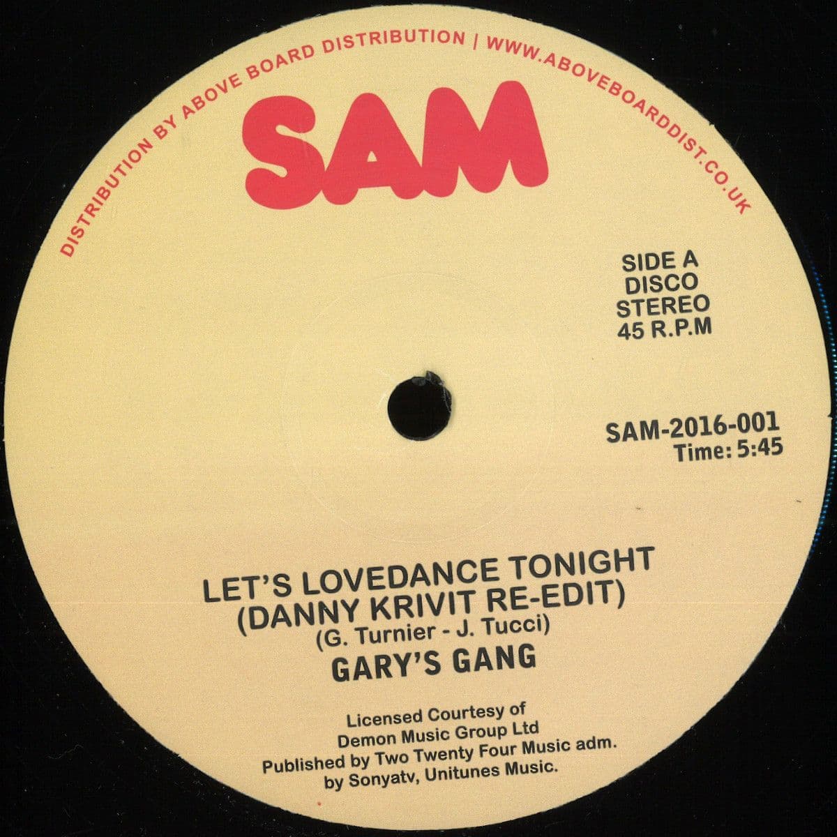 Let's Lovedance Tonight - Danny Krivit Re-edit