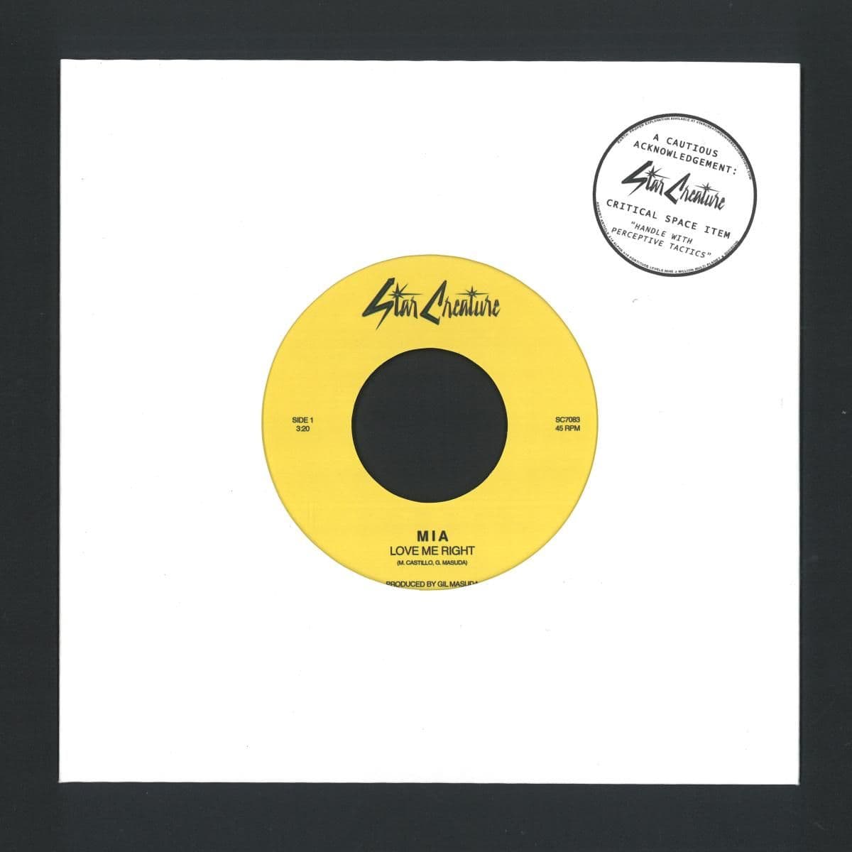 Love Me Right / Creatures Of The Night 7"