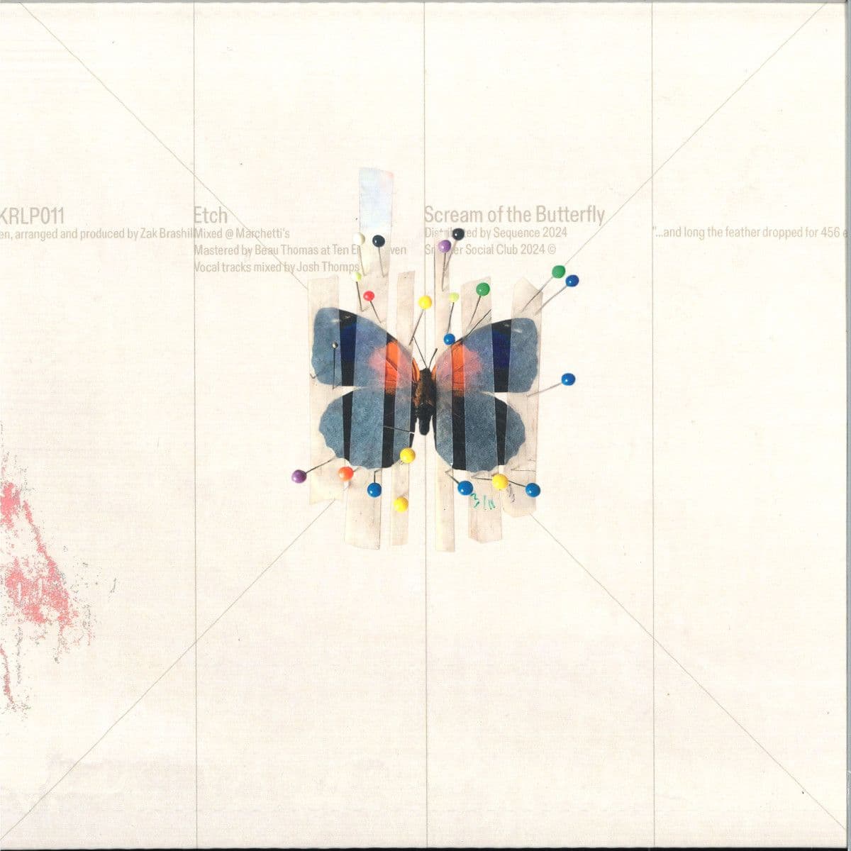 Scream of the Butterfly LP 2x12"