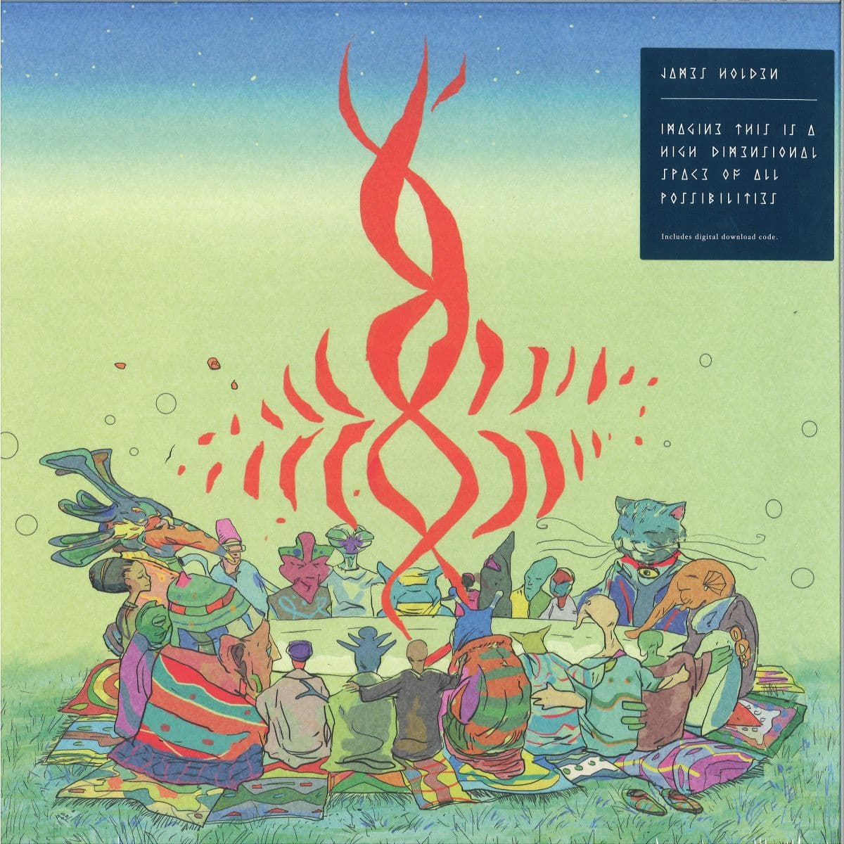 Imagine This Is A High Dimensional Space Of All...