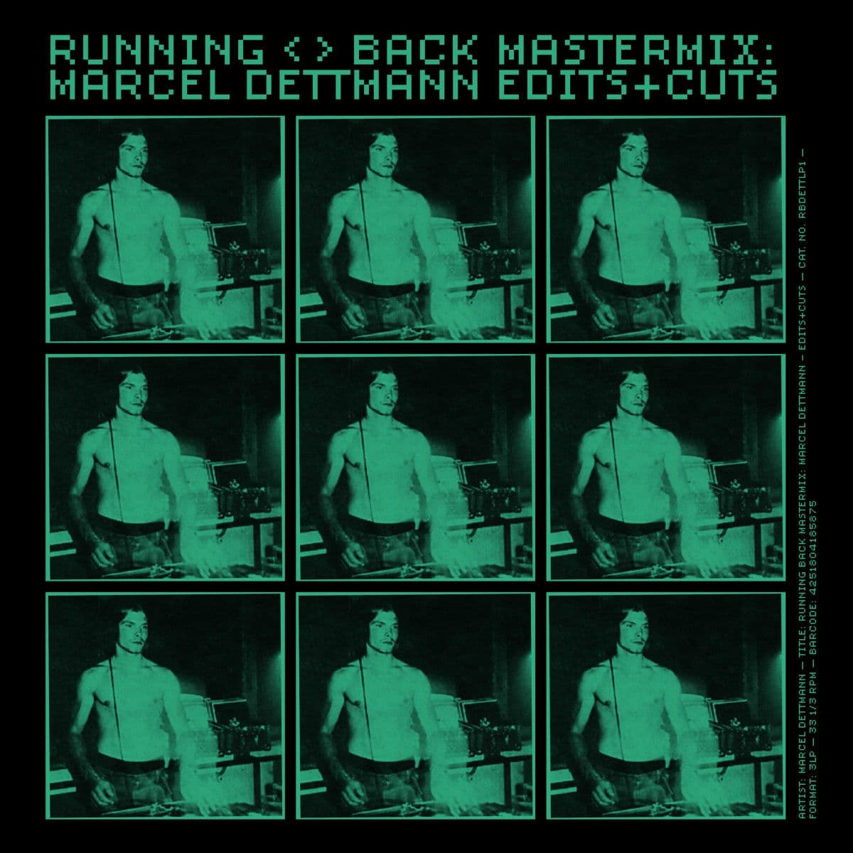 Running Back Mastermix: Marcel Dettmann - Edits & Cuts (LP 3x12")