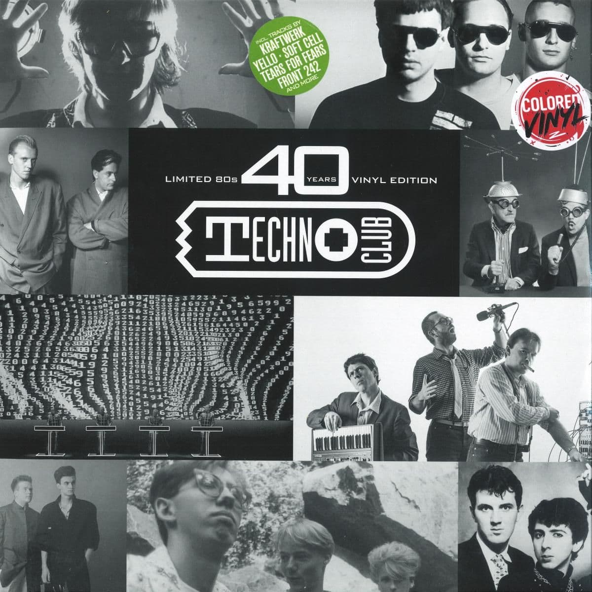 40 Years Techno Club - The 80s 2x12"
