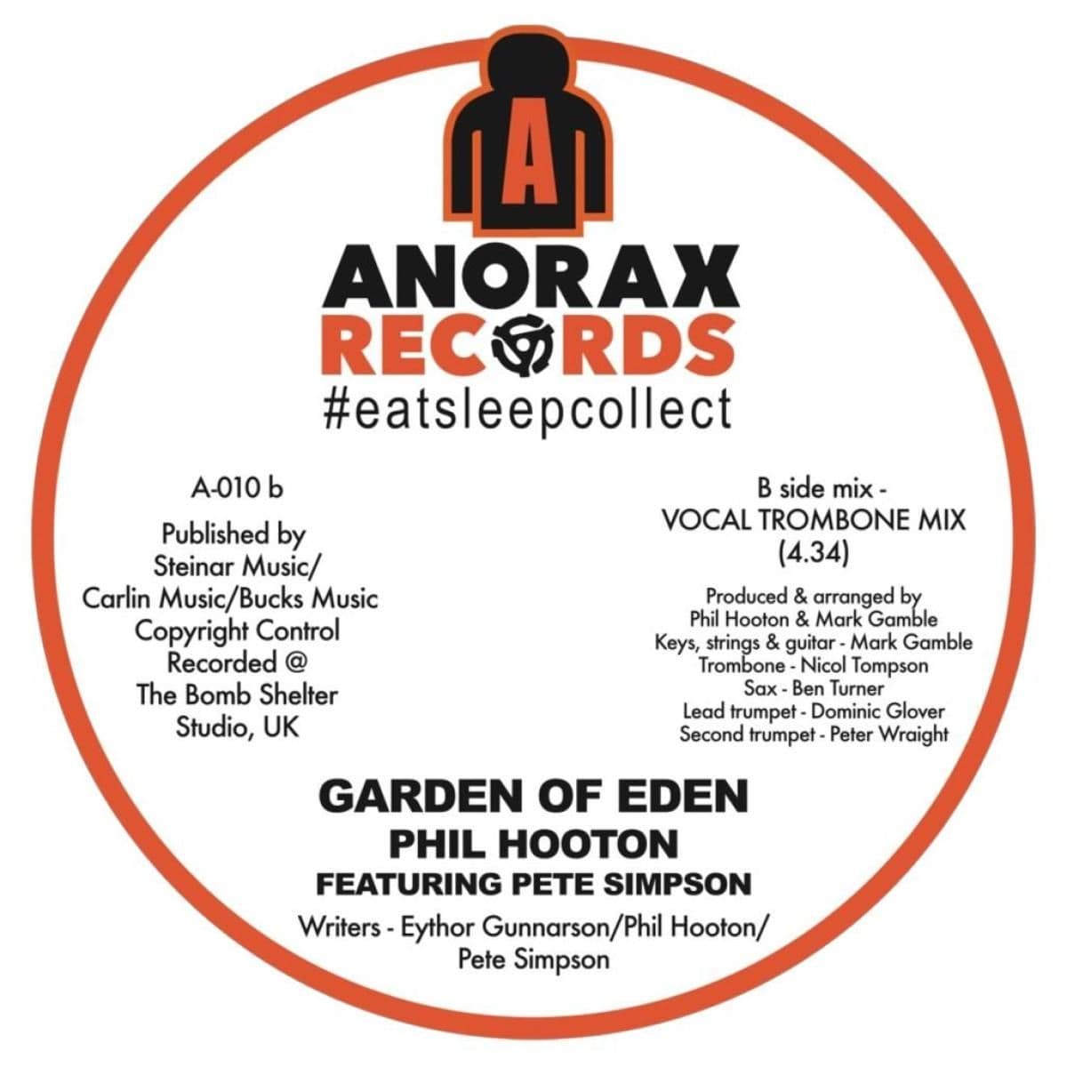Garden Of Eden (7")