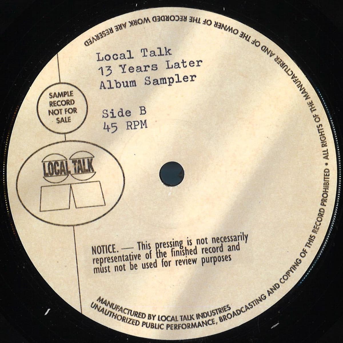 13 Years Later Sampler