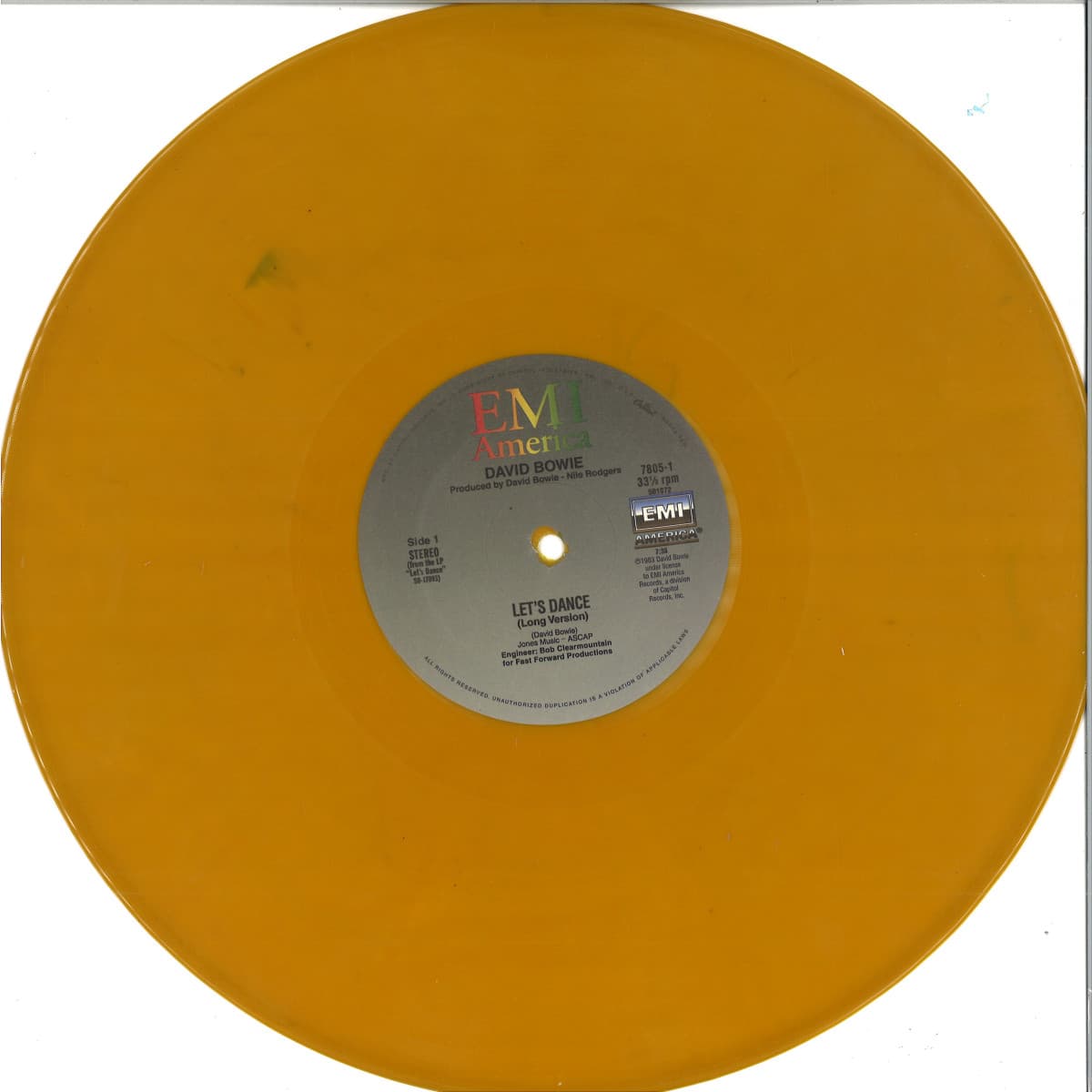 Let's Dance / Fame Orange