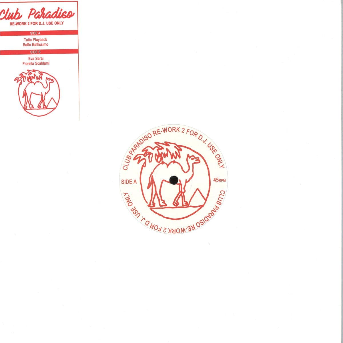 Re-work 2 For DJ Use Only EP